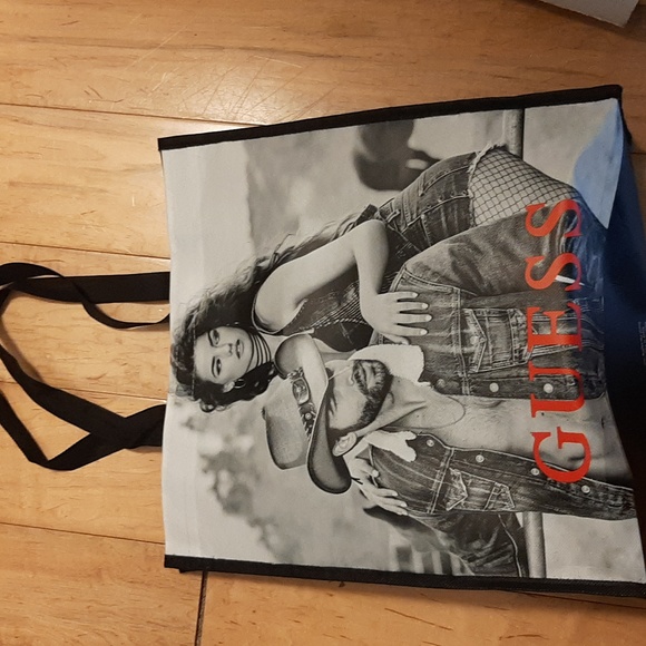 Vintage Guess Shopping Bag - Picture 3 of 5